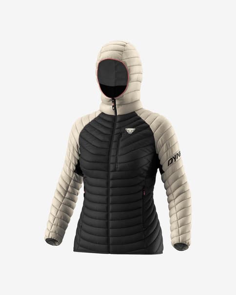 Chaqueta Dynafit Radical Down Hooded negro blanco mujer