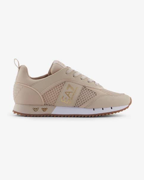 Zapatillas EA7 Evolution Mesh beige blanco
