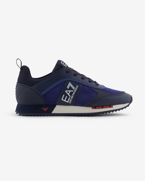 Zapatillas EA7 Evolution Suede azul marino