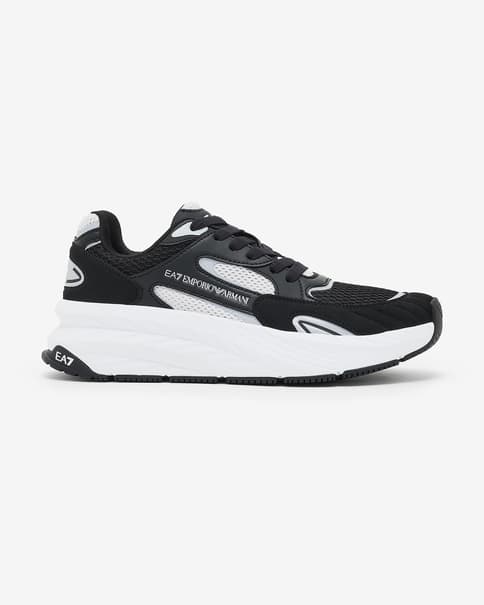 Zapatillas EA7 Running Performance Crusher negro blanco
