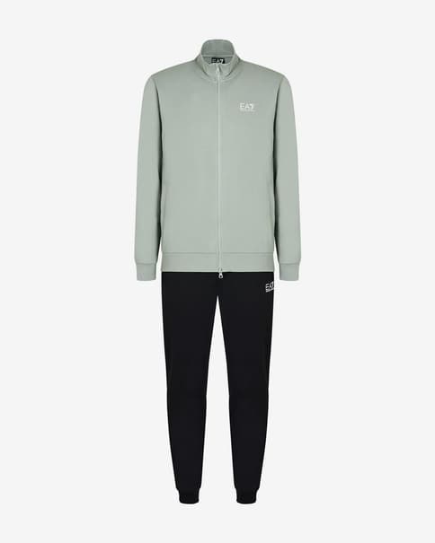 Chandal EA7 Core Identity Logo verde negro