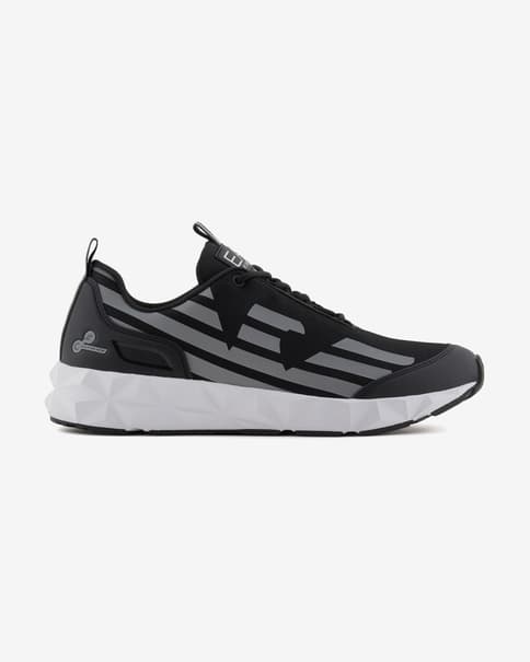 Zapatillas EA7 Iconic negro gris blanco