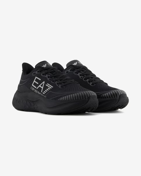Zapatillas EA7 New Runn negro puro