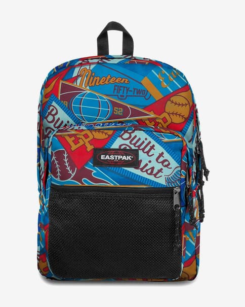 Mochila Eastpak Pinnacle 38L azul rojo naranja