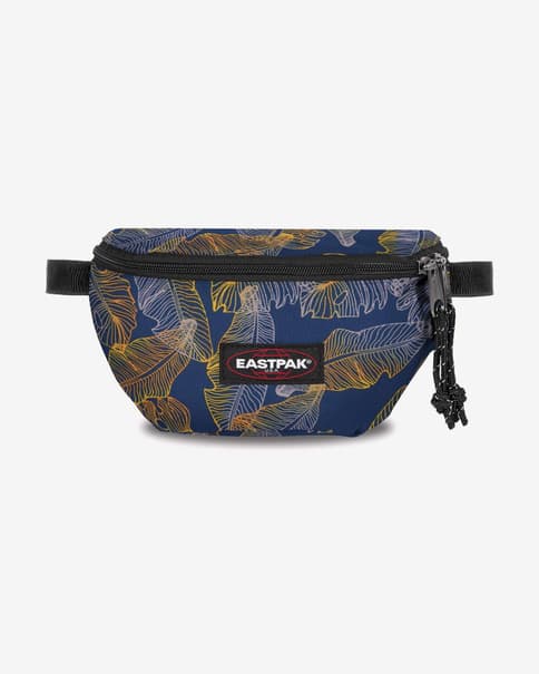 Riñonera Eastpak Springer 2L azul marino blanco naranja