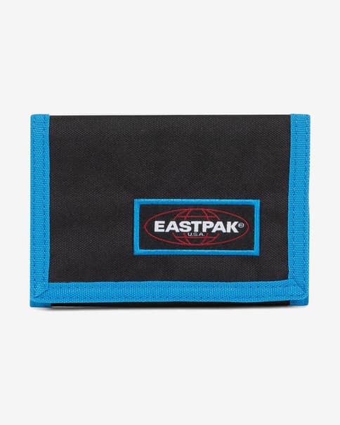 Cartera Eastpak Crew Single negro puro azul brillante