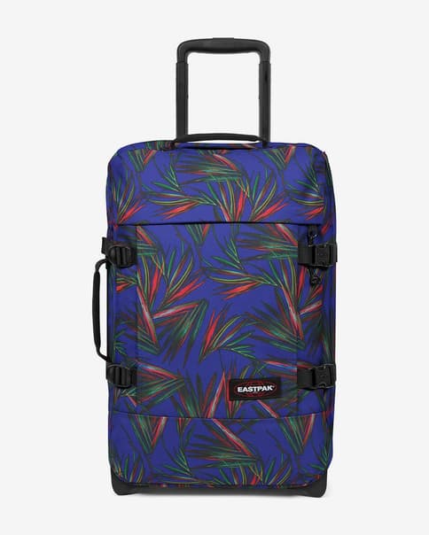 Trolley Eastpak Tranverz S 42L bleu électrique rouge vert