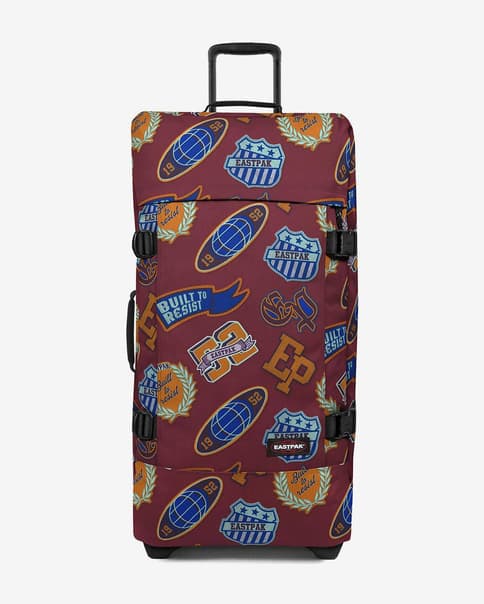 Eastpak Tranverz L 121L Trolley dunkelrot/blau/orange