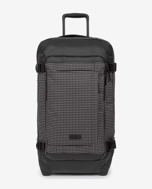 Trolley Eastpak Tranverz Cnnct M 78L gris oscuro negro puro