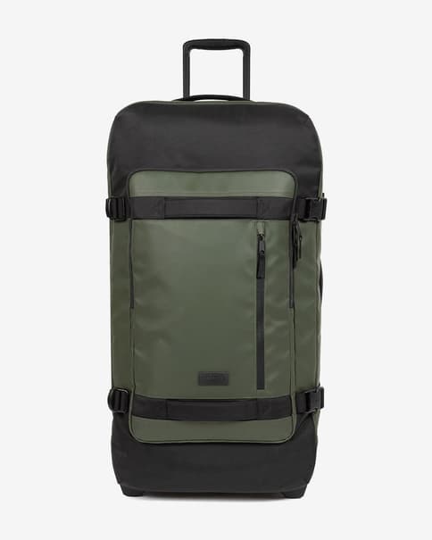 Trolley Eastpak Tranverz Cnnct M 78L verde caqui negro puro