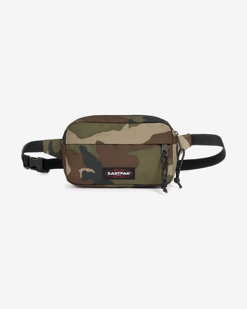 Riñonera Eastpak Bouncer beige marrón verde caqui