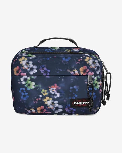 Neceser Eastpak Road Kit azul oscuro blanco rosa