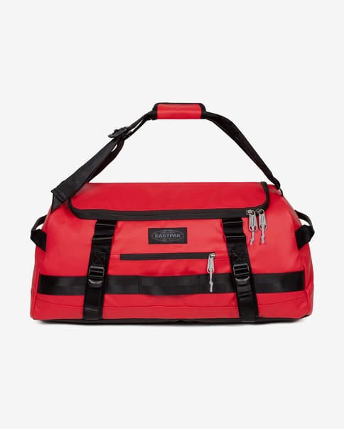 Bolsa Eastpak Duffel Pack S 40L rojo intenso negro