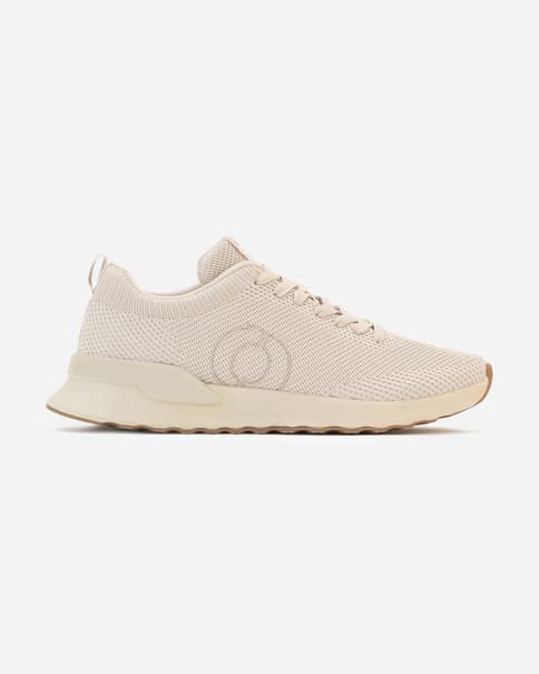 Zapatillas Ecoalf Conde beige mujer