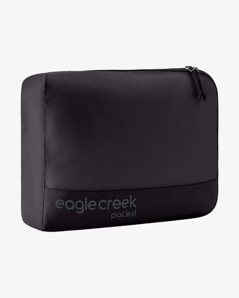 Estuche organizador Eagle Creek Pack-It Reveal Cube M negro puro