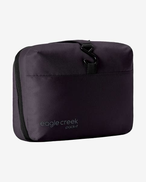 Estuche organizador Eagle Creek Pack-It Hanging Toiletry Kit negro puro