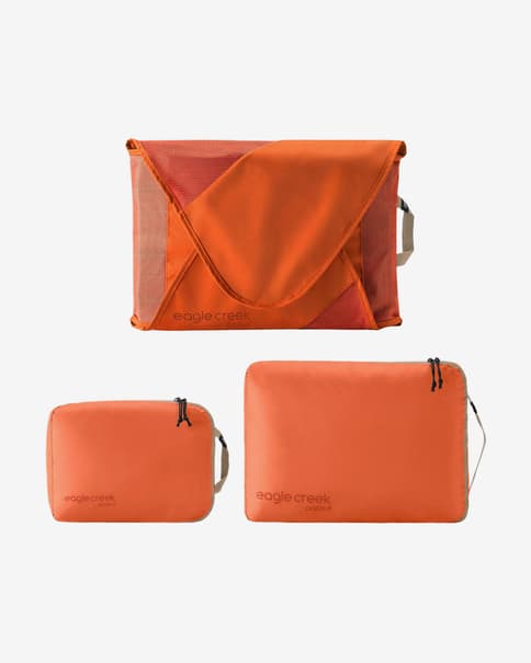 Pack de estuches organizadores Eagle Creek Pack-It Starter Set naranja 