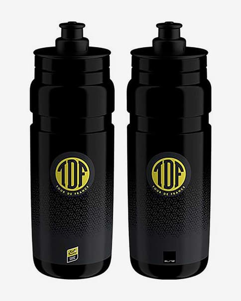 Cykelflaske Elite Fly Tour de France 2025 750 ml sort