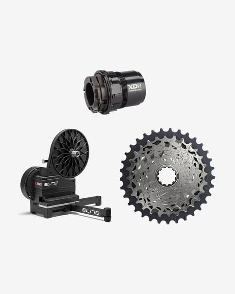Elite Avanti hometrainer + SRAM Force XG-1270 12V kassette + Elite SRAM XD/XDR hjulnav til Direct-Drive hometrainer