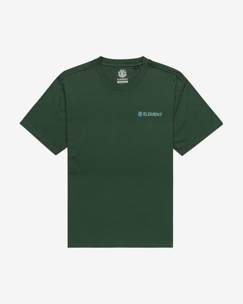 Camiseta Element Blazin Chest manga corta verde oscuro