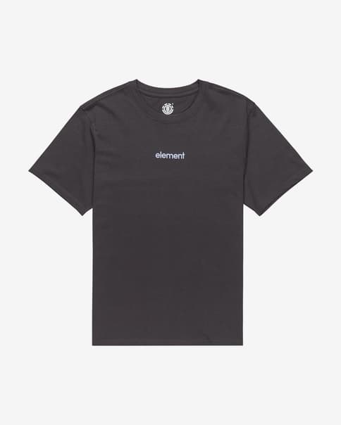 Camiseta Element Simple Logo manga corta negro