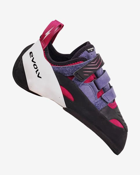Evolv Shaman LV Kletterschuhe grau/rosa