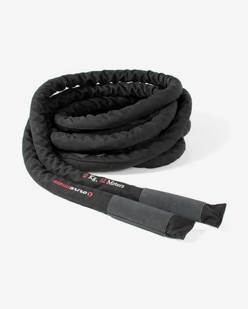 Cuerda de combate O'LIVE funda Nylon 12 m negro