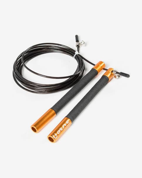 Cuerda de saltar O'LIVE negro naranja