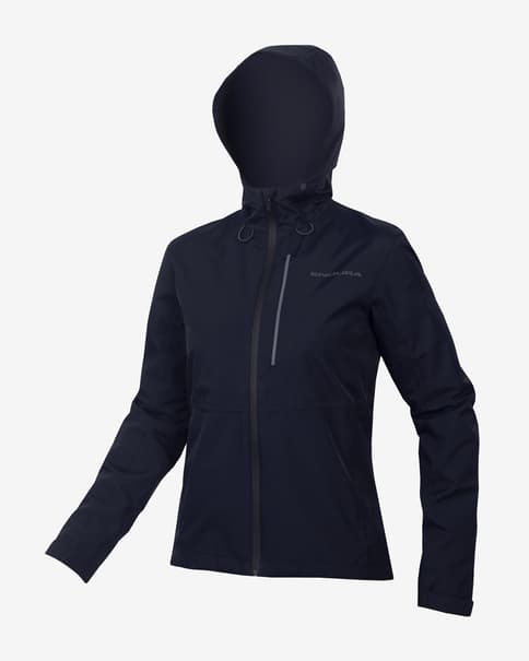 Sudadera con capucha Endura Hummvee azul oscuro mujer