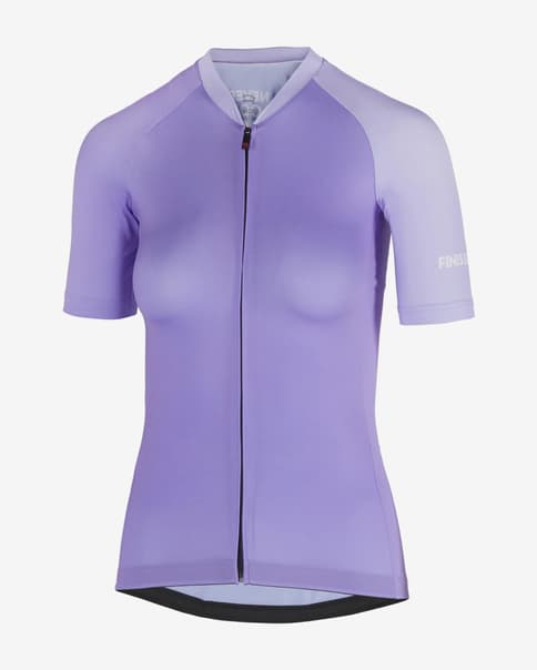 Maillot Finisseur Core Gut manga corta lavanda mujer