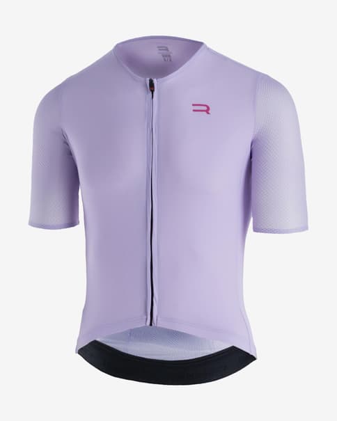 Maillot Finisseur Pro Race Racer manga corta lila pálido