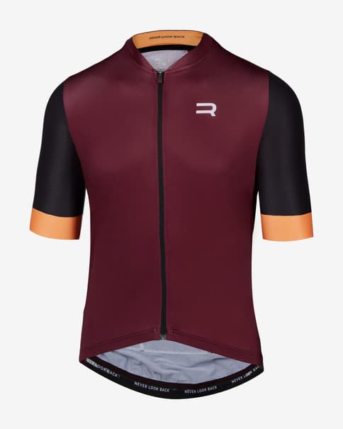 Maillot Finisseur Pro 3 manga corta lila amarillo