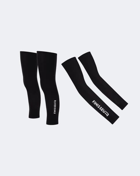 Pack manguitos y perneras Finisseur Thermal negro