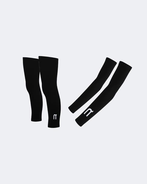 Pack manguitos y perneras Finisseur Midseason negro