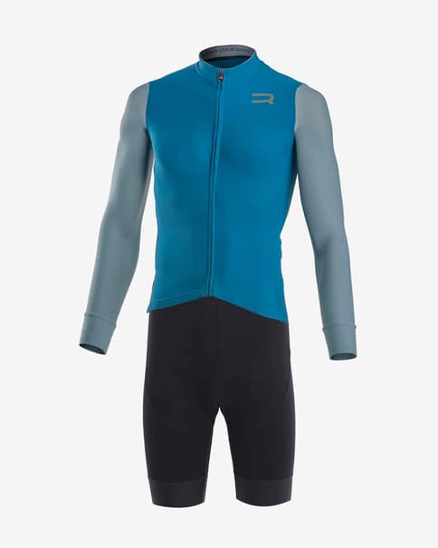 Equipación Finisseur Pro Race Skin Thermal DWR azul negro