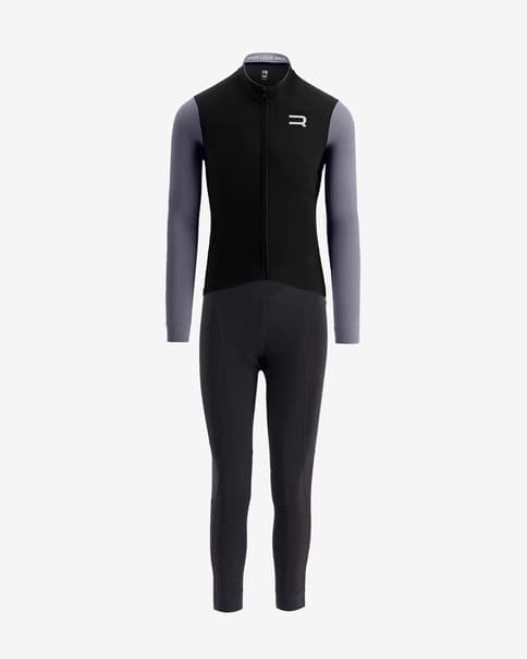 Equipación Finisseur Pro Race Skin Thermal negro gris mujer