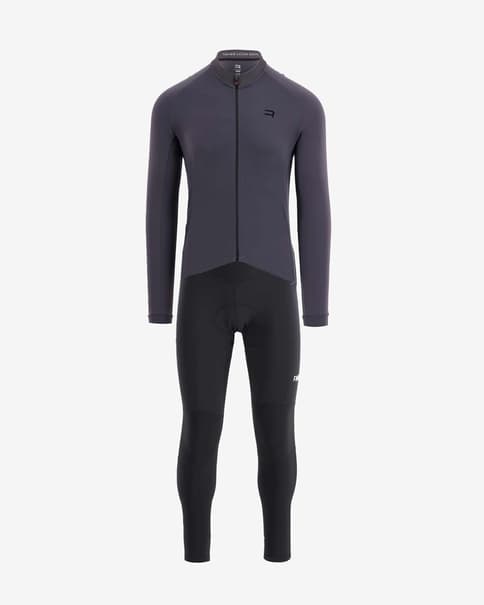 Equipación Finisseur Core Thermal gris oscuro negro