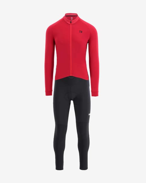 Equipación Finisseur Core Thermal rojo negro