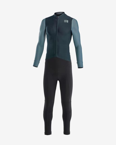 Equipación Finisseur Pro Race Skin Thermal 2 azul oscuro negro