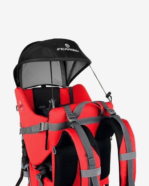 Protección para el sol Ferrino Suncover para mochila portabebés negro