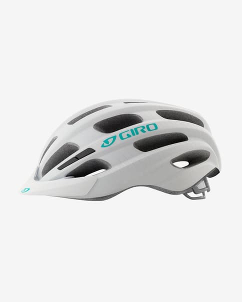 Casco Giro Vasona blanco mate plata mujer