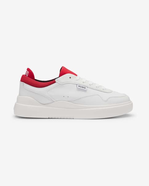 Chaussures HUGO Blake Tenn blanc rouge