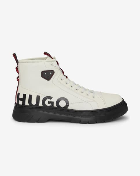 Chaussures HUGO Urian Hito blanc noir