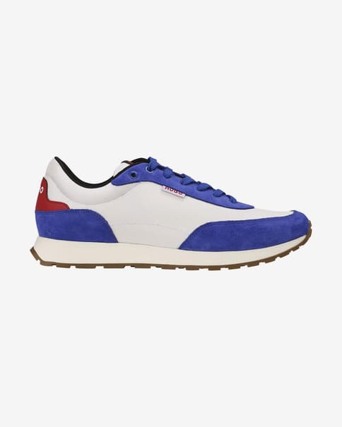 Chaussures HUGO Icelin Runn blanc bleu rouge