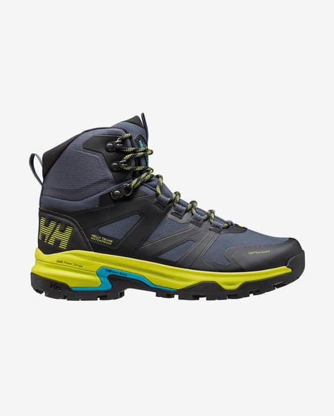 Botas Helly Hansen Ascender Mid Helly Tech Waterproof negro amarillo