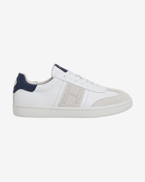 Zapatillas Hackett Bond Archive blanco azul marino beige