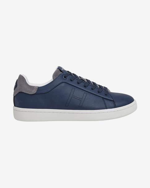 Zapatillas Hackett Bond Minimal azul marino