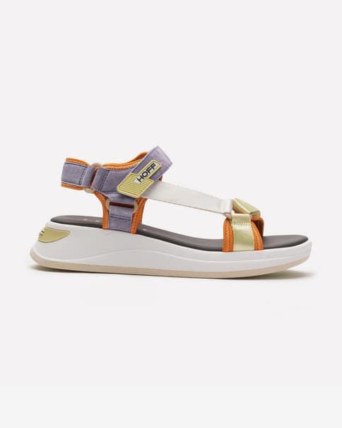 Sandalias HOFF Island lila naranja blanco mujer