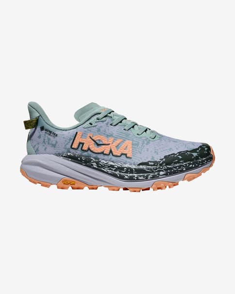 Zapatillas HOKA Speedgoat 6 GORE-TEX azul naranja mujer