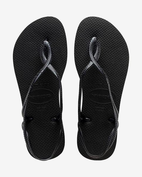 Chinelos Havaianas Luna preto mulher